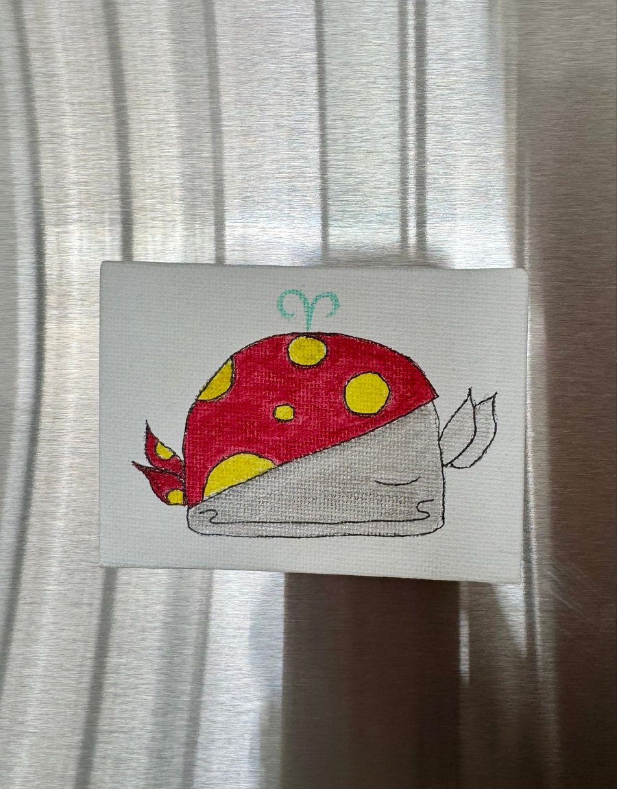 A Pirate Whale Magnet