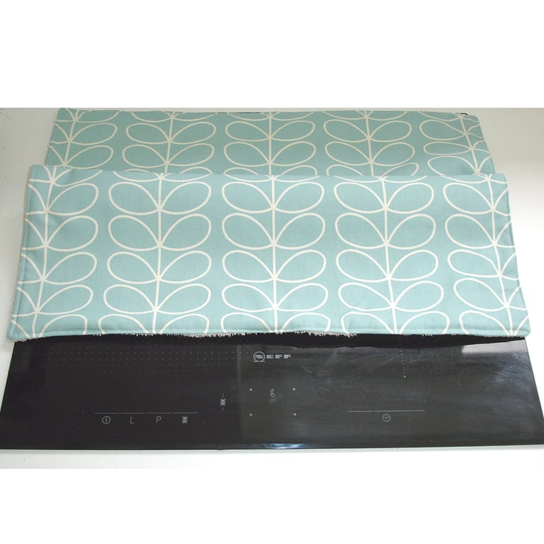 Induction Hob Cover 24" x 22" Electric Oven Duck Egg Kitchen Surface Saver Mat