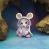 Downland Mouse 'Zena' Crop Gatherer OOAK Sculpt by Ann Galvin Gnome Village