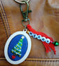 Christmas Tree Keyring or Bag Charm - Image 3