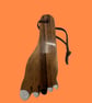 Funky Foot key fob in Tigerwood – SKU-FF8 - Image 1