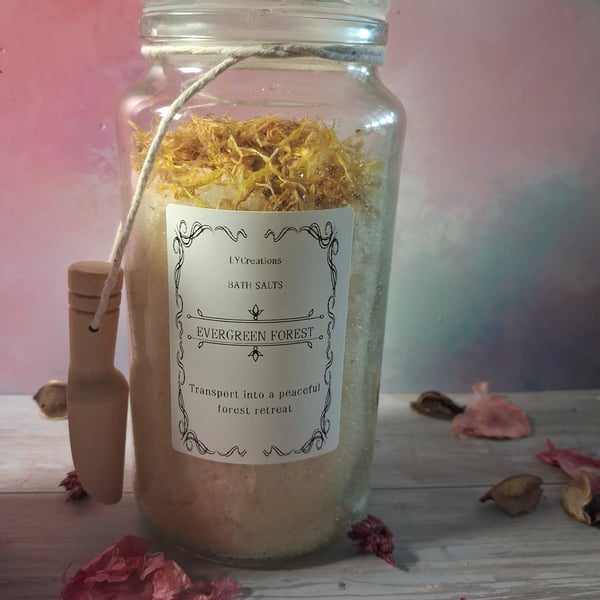 Evergreen Forest Bath salts