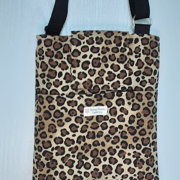 Leopard Print Crossbody Bag