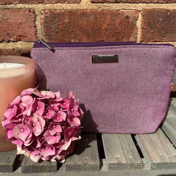 Mauve Zip Pouch