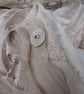 Walnut Natural Dye Brown Scrappy Cotton Silk Ribbon Pack - Image 2