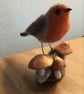 Robin needle felted ornament  - Image 2