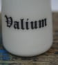 Small porcelain bottle with Valium wording - Image 3