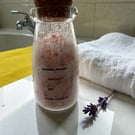 Bath Salts mix with Lavender Essential Oil