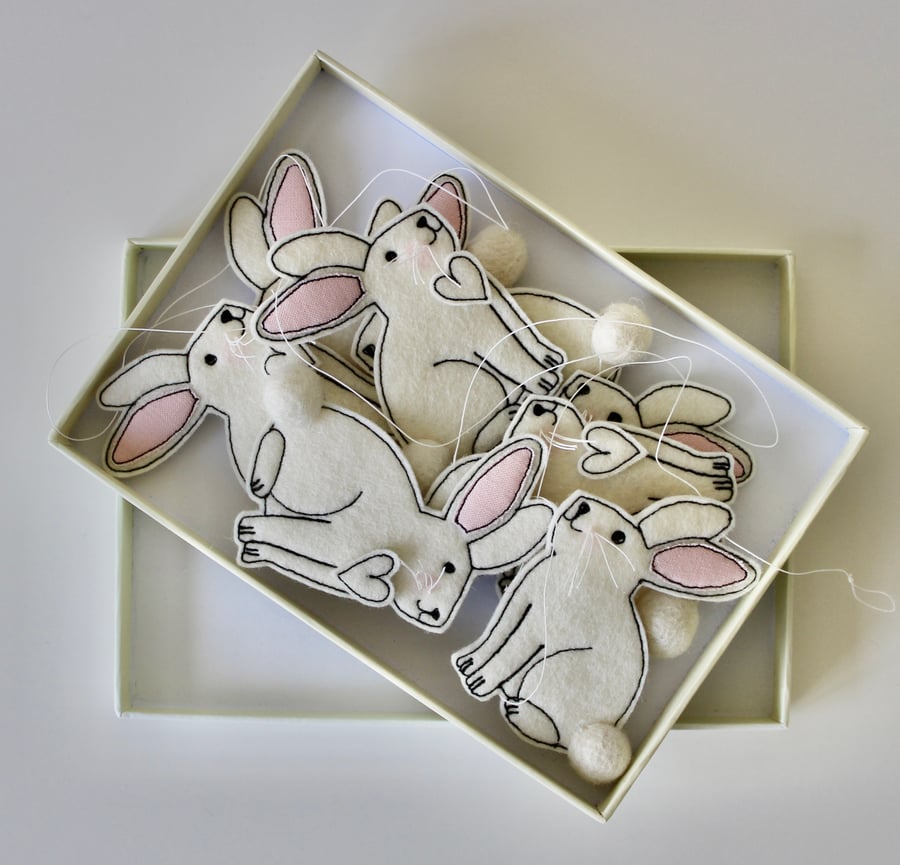 'Bunny Garland' - Hanging Decoration