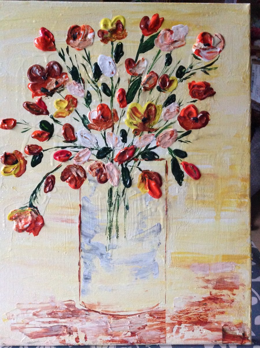 Vase of flowers