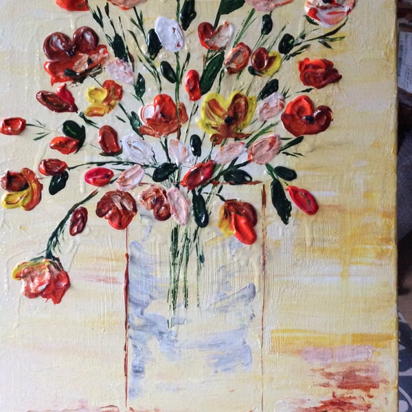 Vase of flowers