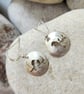 Bird earrings in sterling silver - Image 5
