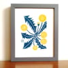  Dandelion (Lino Print)