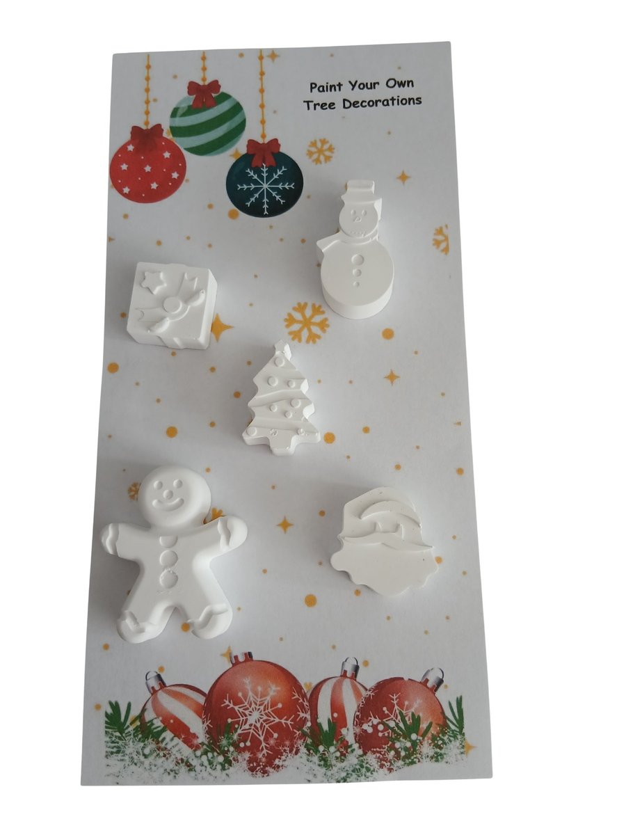 Paint Tree Decoration, Tree Decoration, Christmas Tree Decoration
