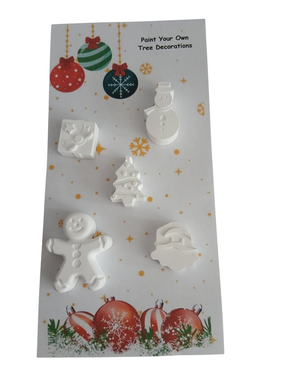 Paint Tree Decoration, Tree Decoration, Christmas Tree Decoration