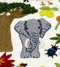 African Savanna Hand Embroidery PDF Pattern - Image 2