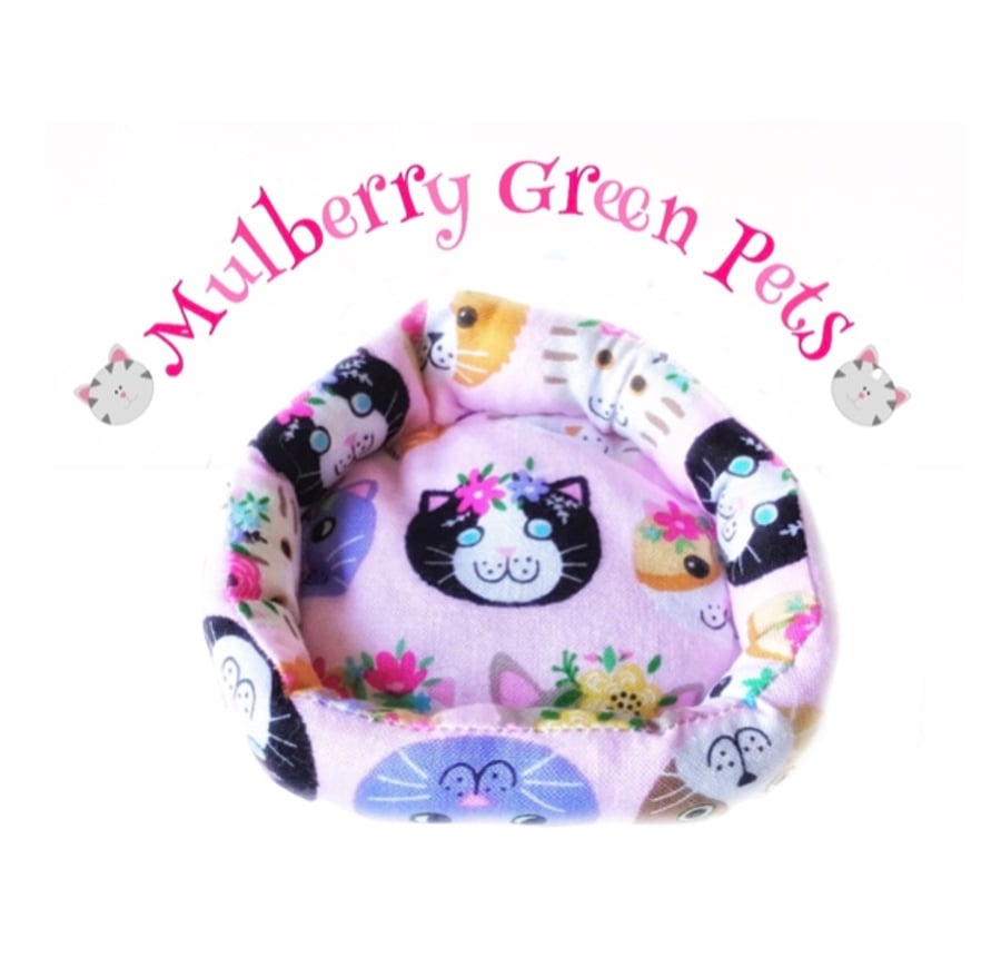 Reserved for Ali - Pink Kitten Bed