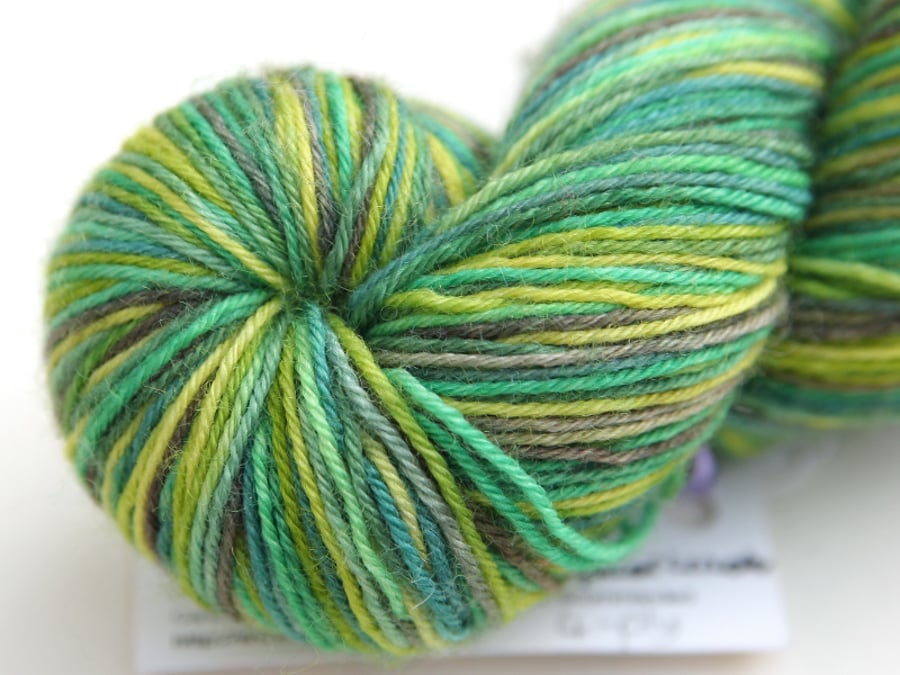 SALE New Leaves - Superwash Bluefaced Leicester 4-ply yarn