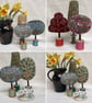 Taller green tree with pink leaves- (pink bobbin) - Image 7