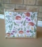 Hedgehogs amongst Foliage and Toadstools small jute bag
