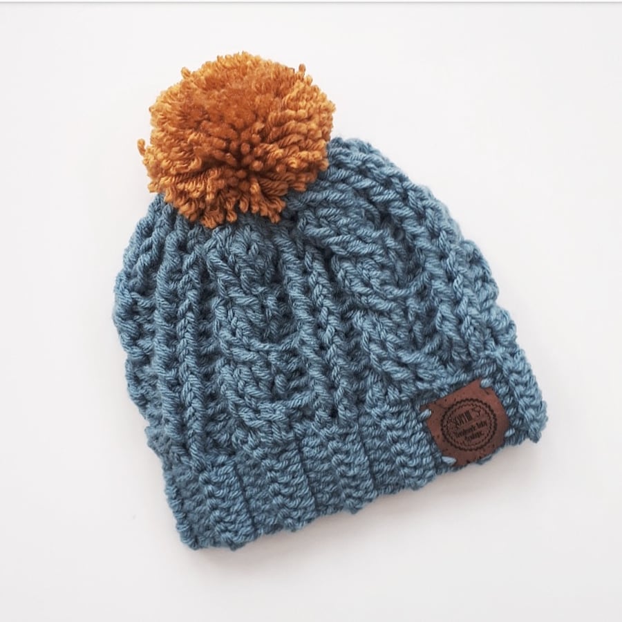 Toddler hat, kids hat, toddler winter hat, kids crochet hat, boys winter hat,