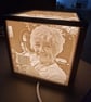 Customisable 5-Photo Lithophane Lamp – Personalised Light Box Memory Gift - Image 4