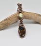 Labradorite and Bloodstone Double Stone Pendant - Image 5
