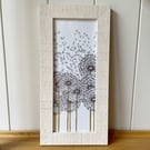 'Wishes' 10" x 4" Framed Print