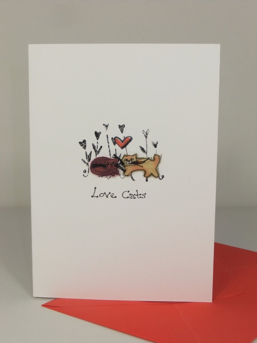 Love Cats Card