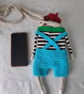 Cute Mr Silly Crochet Bag - Image 3