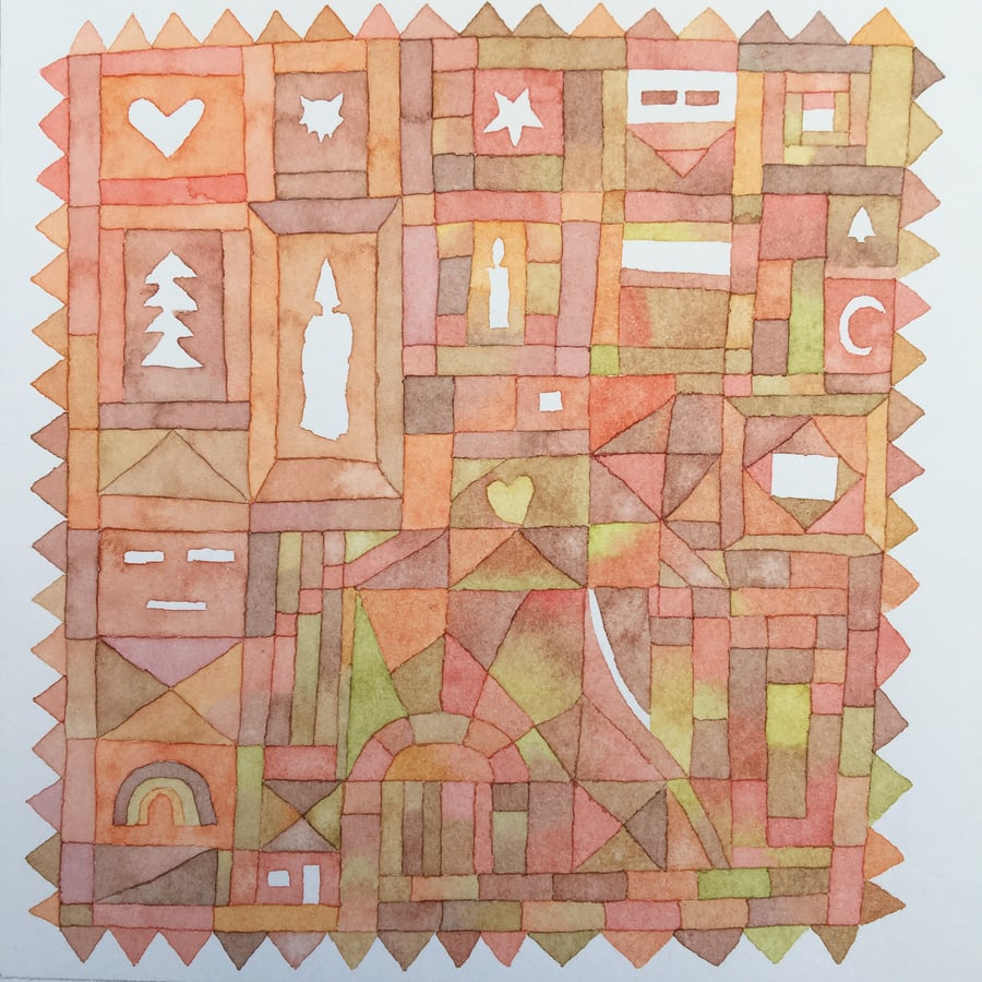 Watercolour painting 