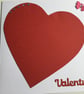 Valentine day card. Card for Valentine. Love heart. Ref 332. SALE - Image 1
