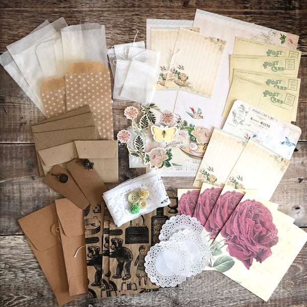 Junk journal starter kit