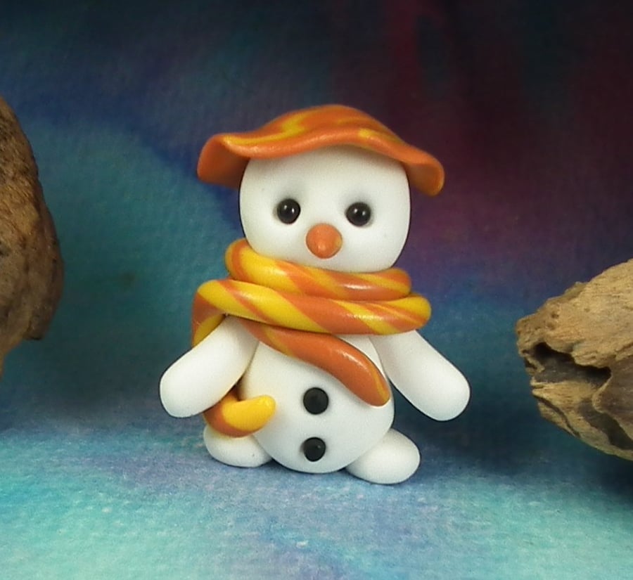 Snowman Gnome 'Simon' by Ann Galvin