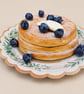 Fake Blueberry Pancake Stack Breakfast Dessert Decoration - Image 4