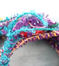 Arty Dreads for Shoulder Length Hair (mainly Turquoise, yellow & purple) - Image 4