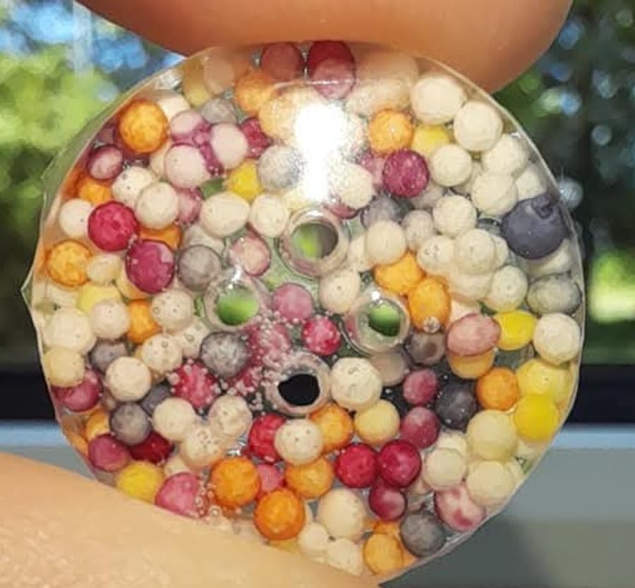 Resin Buttons for Crochet, Knitting - 4 pack