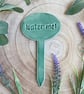 Water me! Ceramic Herb Plant Marker