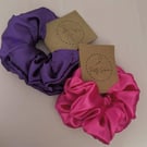 Satin scrunchie
