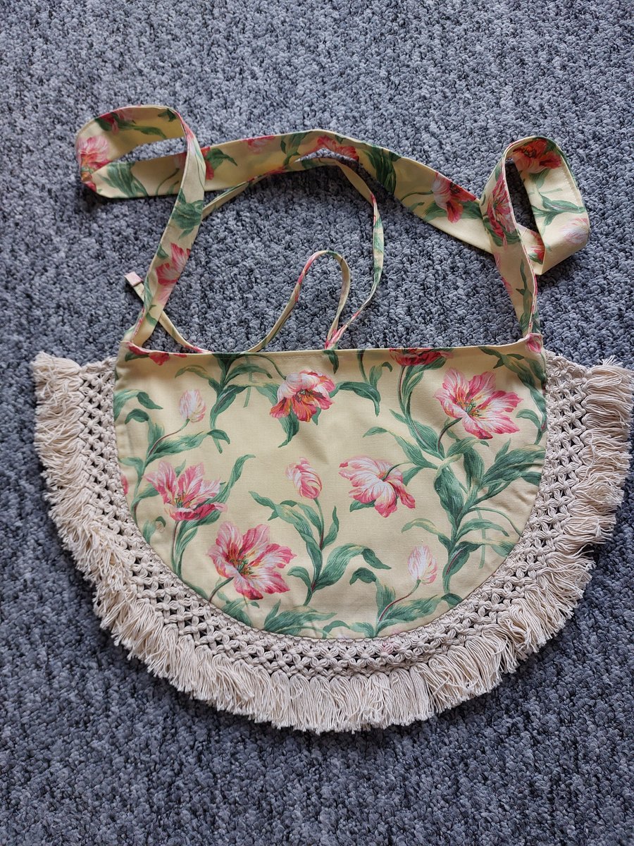 Boho style festival cross body bag 
