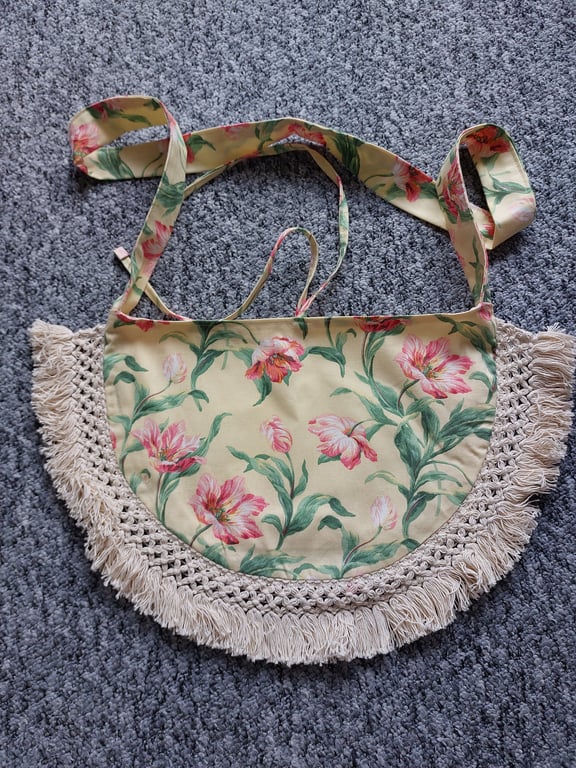 Boho style festival cross body bag 