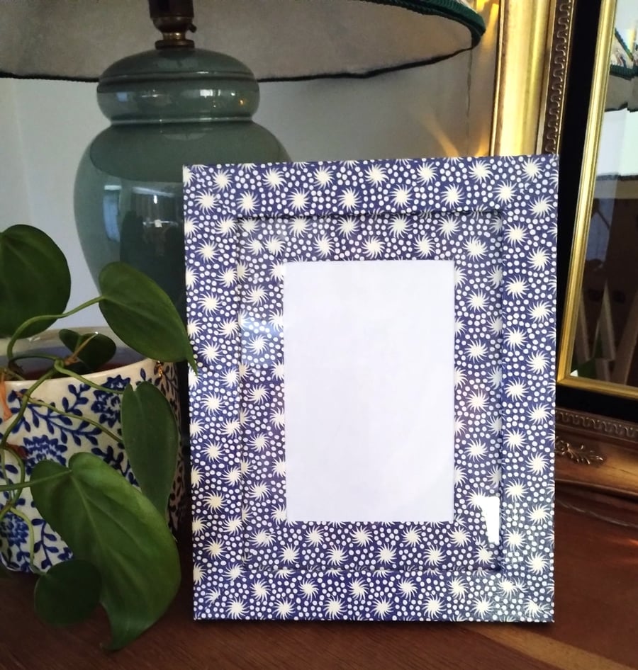 Cambridge Imprint Hand-Wrapped Frame.