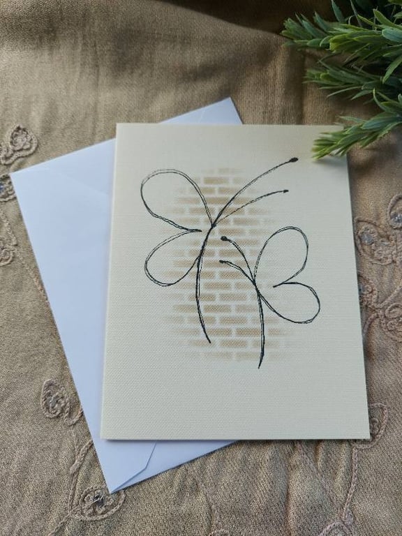 Modern Botanicals - Illustration on Brick Effect Background - Choose your Design