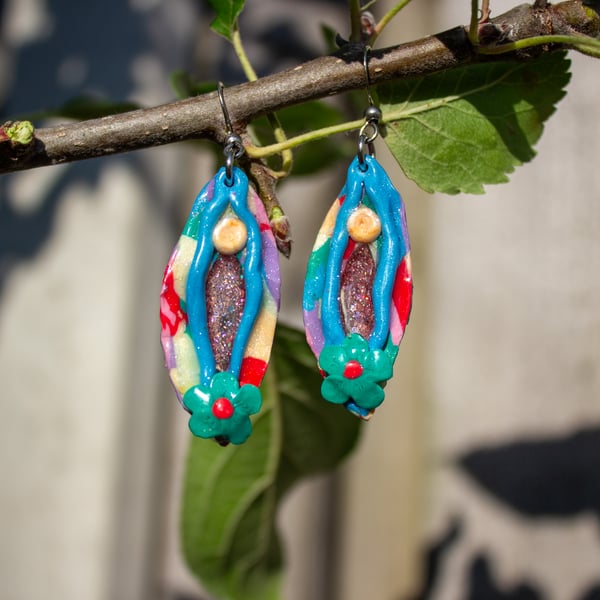 PRIDE Yoni Earrings 