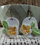 West Coast hibiscus earrings 