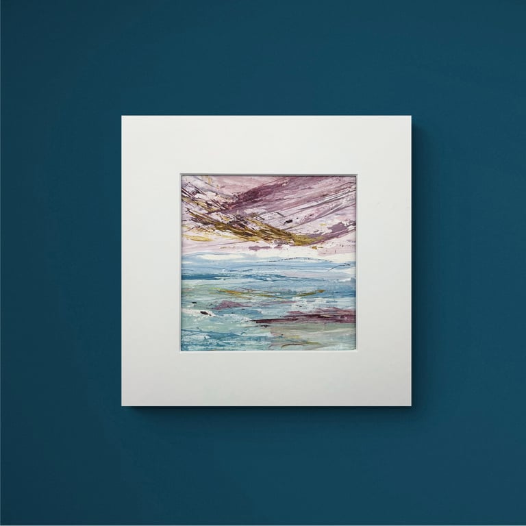 Original Seascape Painting - Protect Your Peace