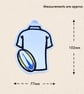 Dad Rugby Shirt Hanging Charm - Embroidered Rugby Decoration - Image 6