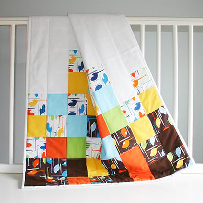 Helicopter Baby Quilt or Playmat