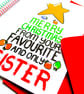 Christmas Card From Your Favourite Sister Funny Christmas Card From Your Sister - Image 6