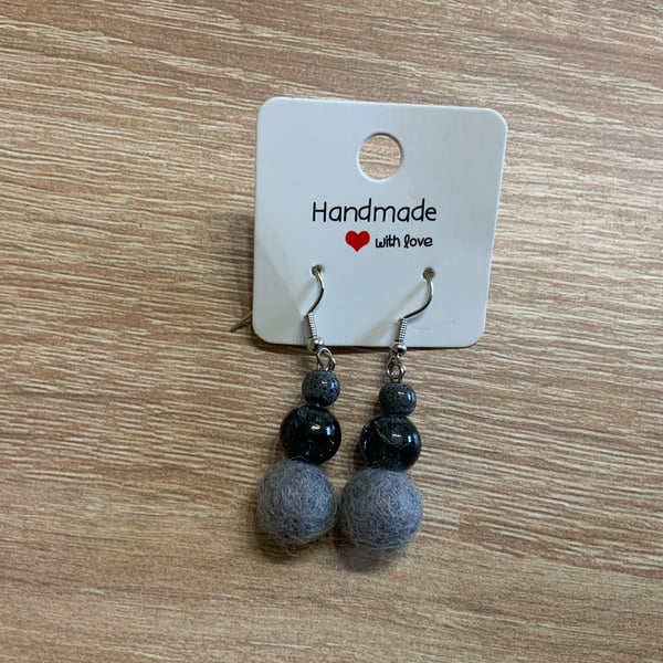 Felt Earrings